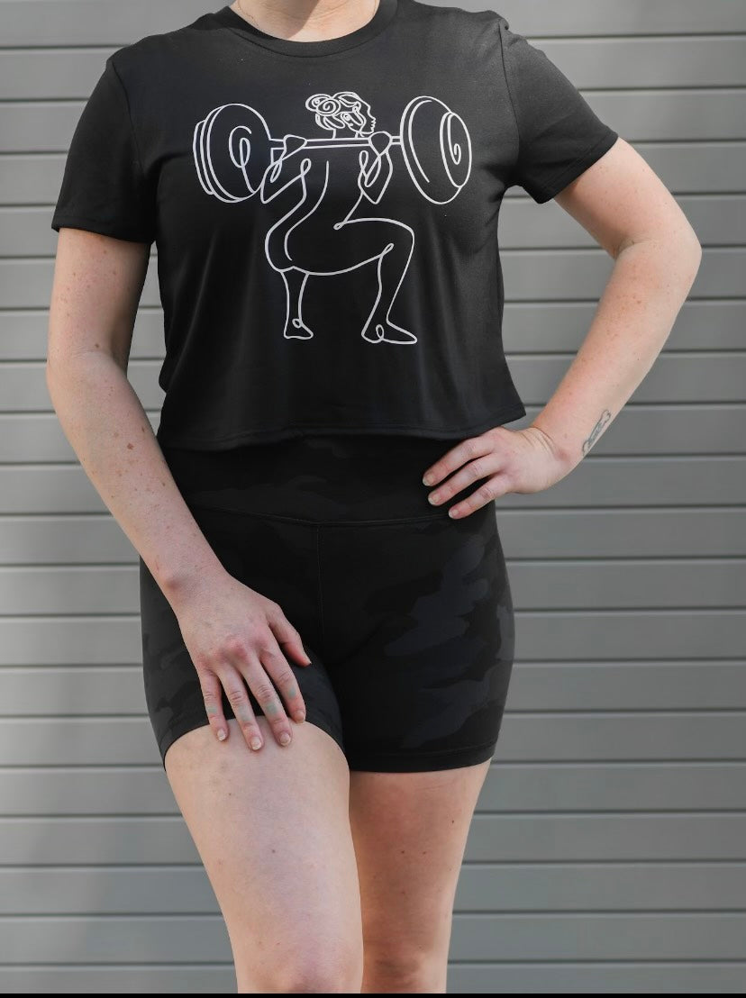 Booty Squat Tee