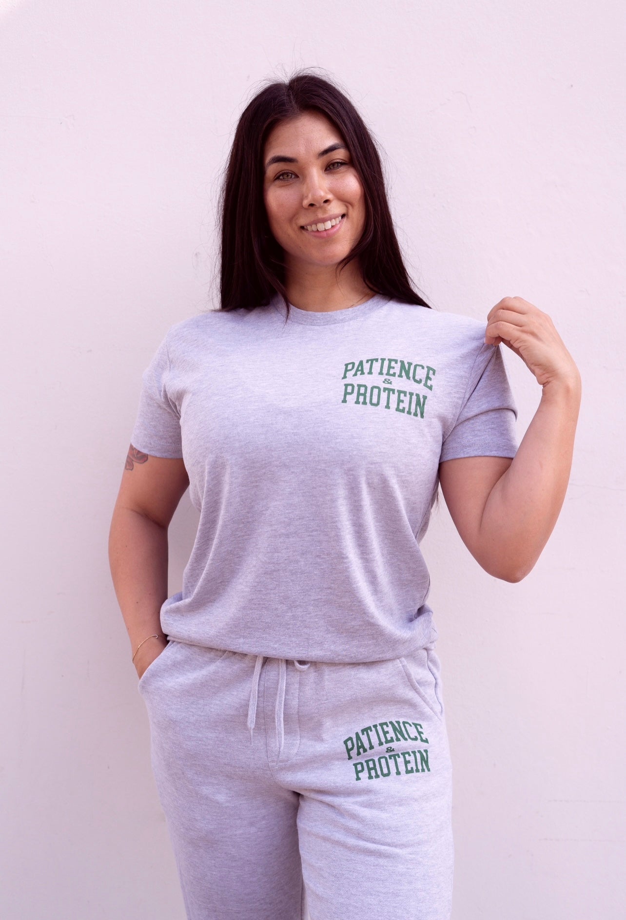 Patience & Protein Tee